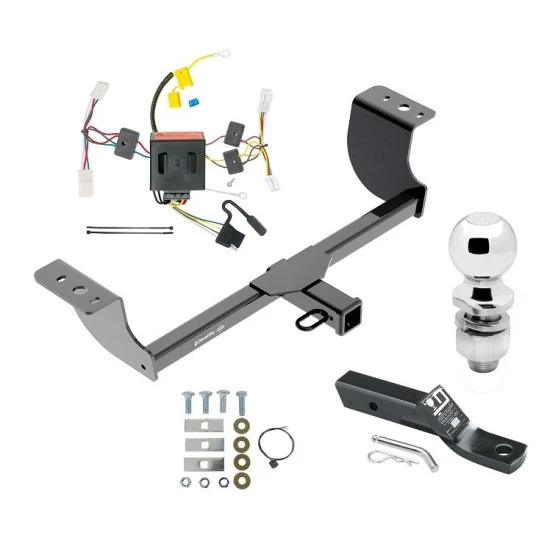 Trailer Tow Hitch For 11-14 Dodge Charger All Models Complete Package w/ Wiring and 2" Ball