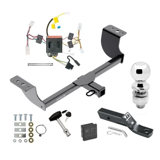 Trailer Tow Hitch For 11-14 Dodge Charger All Models Deluxe Package Wiring 2" Ball and Lock