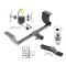 Trailer Tow Hitch For 11-14 Dodge Charger All Models Complete Package w/ Wiring and 2" Ball