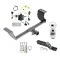 Trailer Tow Hitch For 15-23 Dodge Charger All Models Complete Package w/ Wiring and 2" Ball