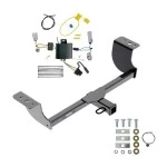 Trailer Tow Hitch For 15-23 Dodge Challenger Exc w/Quad Tip Exhaust w/ Wiring Harness Kit