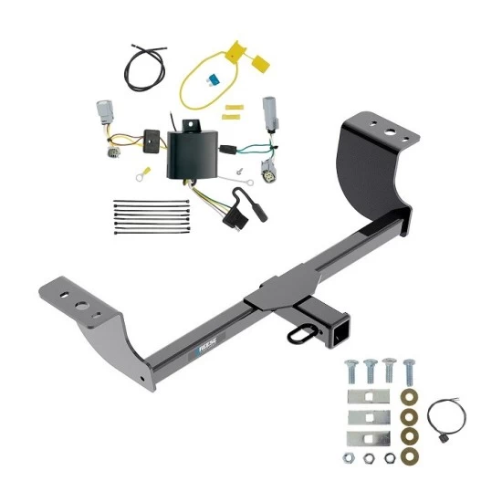 Trailer Tow Hitch For 15-23 Dodge Challenger Exc w/Quad Tip Exhaust w/ Wiring Harness Kit