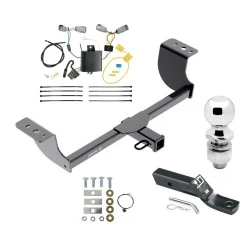 Trailer Tow Hitch For 15-23 Chrysler 300 All Models Complete Package w/ Wiring and 2" Ball
