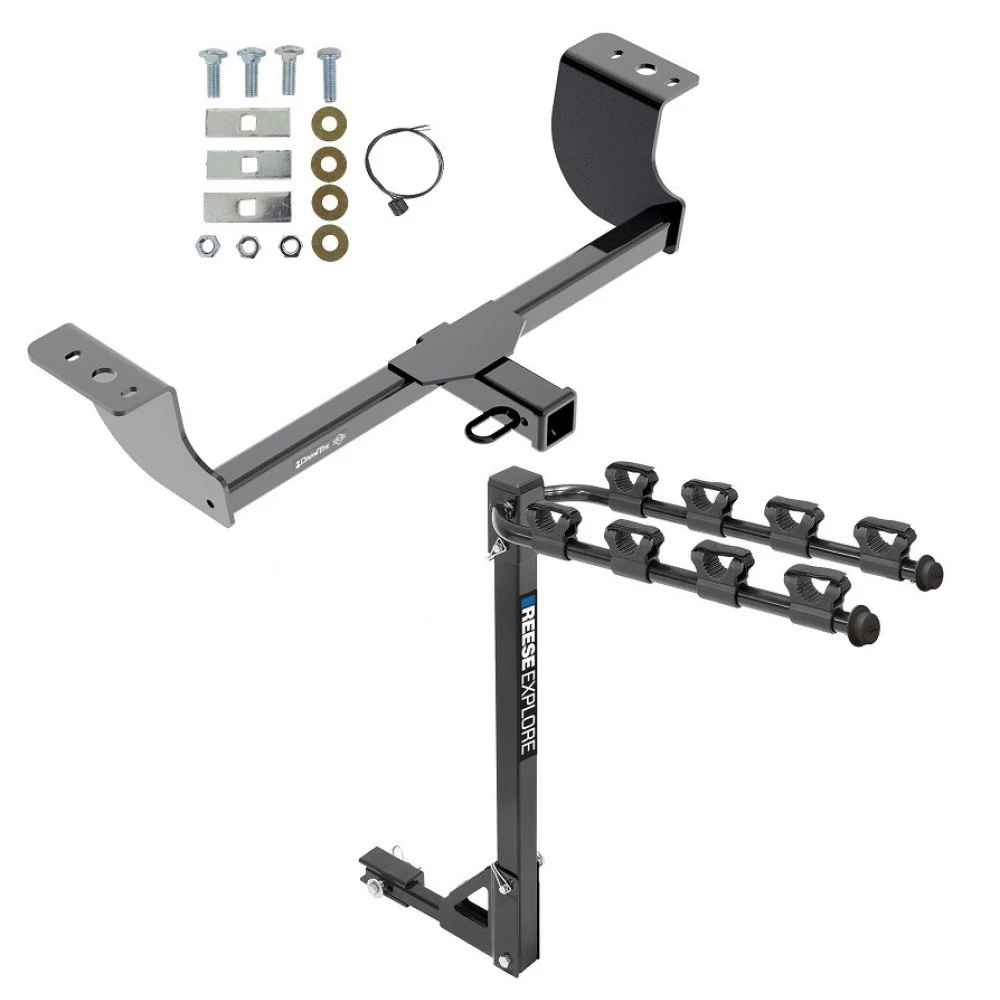 Custom Fit Trailer Hitch 4 Bike Carrier Installation Hardware Installation Instructions 76145 1393100G Draw-Tite Trailer Tow Hitch 4 Bike Rack 05-22 Chrysler 300 08-22 Dodge Challenger 06-22 Charger 05-08 Magnum tilt away adult or child arms fold down ca Trailer Tow Hitch w/ 4 Bike Rack For 05-23 Chrysler 300 08-22 Dodge Challenger 06-23 Charger 05-08 Magnum tilt away adult or child arms fold down carrier