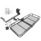 Trailer Tow Hitch For 05-23 Chrysler 300 08-23 Dodge Challenger 06-23 Charger 05-08 Magnum Basket Cargo Carrier Platform Hitch Lock and Cover