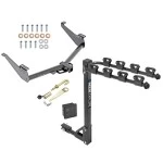 Custom Fit Trailer Hitch 4 Bike Carrier Security J-Pin Rubber Hitch Plug Cover Installation Hardware Installation Instructions 76154 1393100G 63201 7010 Draw-Tite Trailer Tow Hitch 4 Bike Rack 17-23 Nissan Titan except XD tilt away adult or child arms fo Trailer Tow Hitch w/ 4 Bike Rack For 17-24 Nissan Titan except XD tilt away adult or child arms fold down carrier w/ Lock and Cover