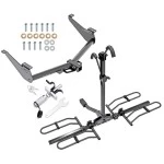 Custom Fit Trailer Hitch 2 Bike Carrier Rail Rack Anti Rattle Device w/ 2 Keys Installation Hardware Installation Instructions 76154 63134 63100 Draw-Tite Trailer Tow Hitch 17-23 Nissan Titan except XD Platform Style 2 Bike Rack Anti Rattle Hitch Lock 17 Trailer Tow Hitch For 17-24 Nissan Titan except XD Platform Style 2 Bike Rack w/ Anti Rattle Hitch Lock