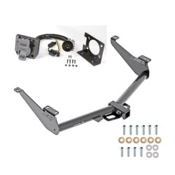 Trailer Tow Hitch w/ 7-Way RV Wiring For 17-24 Nissan TITAN Exc XD Trims Class 3 2" Towing Receiver