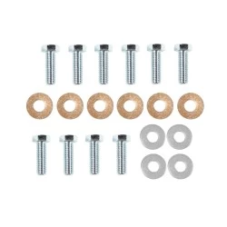 Trailer Tow Hitch Hardware Fastener Kit For 17-24 Nissan TITAN Except XD Trims 2" Towing Receiver