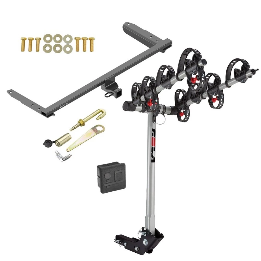 Trailer Tow Hitch For 18-24 Honda Odyssey 4 Bike Rack w/ Hitch Lock and Cover Trailer Tow Hitch For 18-24 Honda Odyssey 4 Bike Rack w/ Hitch Lock and Cover