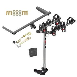Trailer Tow Hitch For 18-24 Honda Odyssey 4 Bike Rack w/ Hitch Lock and Cover