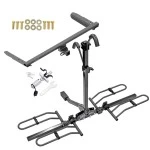 Trailer Tow Hitch For 18-24 Honda Odyssey Platform Style 2 Bike Rack w/ Anti Rattle Hitch Lock