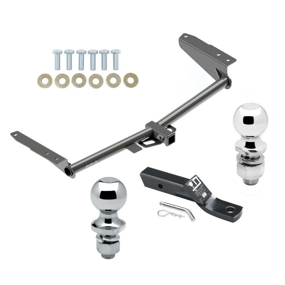 Trailer Tow Hitch For 18-26 Honda Odyssey Receiver w/ 1-7/8" and 2" Ball
