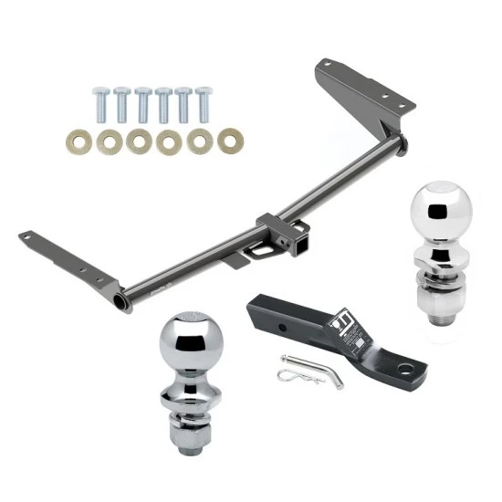 Trailer Tow Hitch For 18-26 Honda Odyssey Receiver w/ 1-7/8" and 2" Ball
