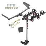 Trailer Tow Hitch For 18-26 Honda Odyssey 4 Bike Rack w/ Hitch Lock and Cover