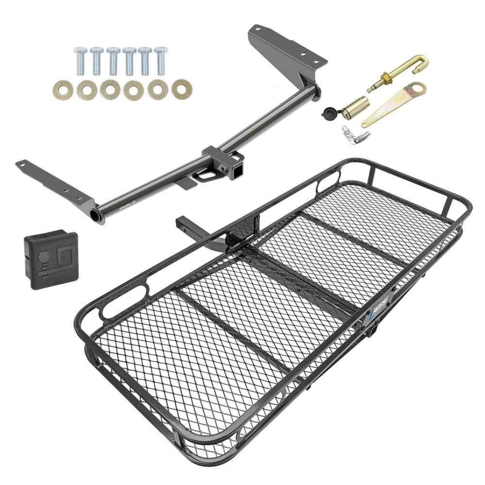 Trailer Tow Hitch For 18-24 Honda Odyssey All Styles Basket Cargo Carrier Platform Hitch Lock and Cover
