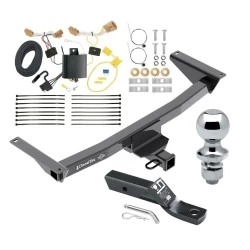 Trailer Tow Hitch For 18-25 Volkswagen Atlas Complete Package w/ Wiring and 1-7/8" Ball