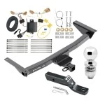 Trailer Tow Hitch For 18-25 Volkswagen Atlas Complete Package w/ Wiring and 2" Ball