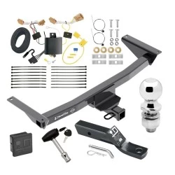 Trailer Tow Hitch For 18-25 Volkswagen Atlas Deluxe Package Wiring 2" Ball and Lock