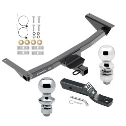 Trailer Tow Hitch For 18-19 VW Atlas 20-26 Except Cross Sport Receiver w/ 1-7/8" and 2" Ball