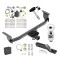 Trailer Tow Hitch For 17-19 Nissan Rogue Sport All Models Deluxe Package Wiring 2" Ball and Lock