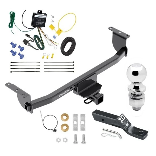 Trailer Tow Hitch For 20-22 Nissan Rogue Sport All Models w/ Wiring and 2" Ball