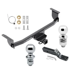 Trailer Tow Hitch For 17-22 Nissan Rogue Sport w/ 1-7/8" and 2" Ball