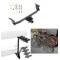 Trailer Hitch w/ 4 Bike Rack For 17-22 Nissan Rogue Sport Approved for Recreational & Offroad Use Carrier for Adult Woman or Child Bicycles Foldable