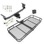Trailer Tow Hitch For 17-22 Nissan Rogue Sport Basket Cargo Carrier Platform Hitch Lock and Cover