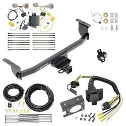Trailer Hitch w/ 7-Way RV Wiring For 17-19 Nissan Rogue Sport All Models Class 3 2" Receiver