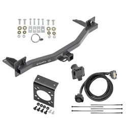 Trailer Tow Hitch w/ 7-Way RV Wiring For 18-23 Chevrolet Traverse 2024 Limited 18-24 Buick Enclave All Models Harness Kit Mounting Bracket 2" Tow Receiver Class 3