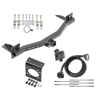 Custom Fit Trailer HitchTow Harness Wiring Package (7-Way) Mounting Bracket for 7-Way Connectors Installation Hardware Installation Instructions 76184 118287 20212 Draw-Tite Trailer Tow Hitch 7-Way RV Wiring 18-23 Chevy Traverse Buick Enclave Harness Kit Trailer Tow Hitch w/ 7-Way RV Wiring For 18-24 Chevy Traverse Buick Enclave Harness Kit Mounting Bracket 2" Tow Receiver Class 3