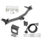 Custom Fit Trailer HitchTow Harness Wiring Package (7-Way) Mounting Bracket for 7-Way Connectors Installation Hardware Installation Instructions 76184 118287 20212 Draw-Tite Trailer Tow Hitch 7-Way RV Wiring 18-23 Chevy Traverse Buick Enclave Harness Kit Trailer Tow Hitch w/ 7-Way RV Wiring For 18-24 Chevy Traverse Buick Enclave Harness Kit Mounting Bracket 2" Tow Receiver Class 3
