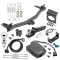For 2018-2023 Buick Enclave Trailer Hitch Tow PKG w/ Pro Series Pilot Brake Control + Generic BC Wiring Adapter + 7-Way RV Wiring + 2" & 2-5/16" Ball & Drop Mount By Draw-Tite