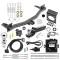 For 2018-2023 Chevrolet Traverse Trailer Hitch Tow PKG w/ Tekonsha Prodigy iD Bluetooth Wireless Brake Control + 7-Way RV Wiring + 2" & 2-5/16" Ball & Drop Mount By Draw-Tite