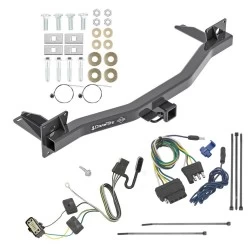For 2018-2024 Buick Enclave Trailer Hitch Tow PKG w/ 5-Flat Wiring Harness By Draw-Tite