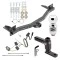 For 2018-2023 Buick Enclave Trailer Hitch Tow PKG w/ 4-Flat Wiring Harness + Adjustable Drop Rise Ball Mount + Pin/Clip + 2" Ball By Draw-Tite