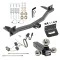 For 2018-2023 Buick Enclave Trailer Hitch Tow PKG w/ 4-Flat Wiring Harness + Triple Ball Ball Mount 1-7/8" & 2" & 2-5/16" Trailer Balls + Pin/Clip + Wiring Bracket By Draw-Tite