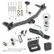 For 2018-2023 Buick Enclave Trailer Hitch Tow PKG w/ 4-Flat Wiring + Ball Mount w/ 2" Drop + 2-5/16" Ball + Wiring Bracket + Hitch Lock + Hitch Cover By Draw-Tite