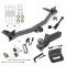 For 2018-2023 Chevrolet Traverse Trailer Hitch Tow PKG w/ 4-Flat Wiring + Interlock Tactical Starter Kit w/ 2" Drop & 2" Ball + Tactical Dogbone Lock + Wiring Bracket By Draw-Tite