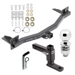 For 2018-2023 Buick Enclave Trailer Hitch kit by: Draw-Tite For 2018-2023 Buick Enclave Trailer Hitch Tow PKG w/ Adjustable Drop Rise Ball Mount + Pin/Clip + 2" Ball By Draw-Tite