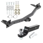 For 2018-2023 Buick Enclave Trailer Hitch Tow PKG w/ Starter Kit Ball Mount w/ 2" Drop & 2" Ball By Draw-Tite