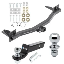 For 18-23 Chevy Traverse 24-25 Limited 18-24 Buick Enclave Trailer Hitch Tow PKG w/ Starter Kit Ball Mount w/ 2" Drop & 2" Ball + 1-7/8" Ball By Draw-Tite