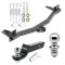 For 2018-2023 Buick Enclave Trailer Hitch Tow PKG w/ Starter Kit Ball Mount w/ 2" Drop & 2" Ball + 1-7/8" Ball By Draw-Tite