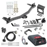 For 2018-2023 Buick Enclave Trailer Hitch kit by: Draw-Tite For 2018-2023 Buick Enclave Trailer Hitch Tow PKG w/ 6K Round Bar Weight Distribution Hitch w/ 2-5/16" Ball + Pin/Clip + Pro Series POD Brake Control + Generic BC Wiring Adapter + 7-Way RV Wiring By Draw-Tite