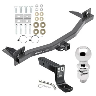 For 2018-2023 Buick Enclave Trailer Hitch Tow PKG w/ Ball Mount w/ 4" Drop + 2-5/16" Ball By Draw-Tite