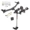 Custom Fit Trailer Hitch 4 Bike Carrier Security J-Pin Rubber Hitch Plug Cover Installation Hardware Installation Instructions 76184 59401 63201 7010 Draw-Tite Trailer Tow Hitch 18-23 Chevy Traverse Buick Enclave 4 Bike Rack Hitch Lock and Cover 18 19 20 Trailer Tow Hitch For 18-24 Chevy Traverse Buick Enclave 4 Bike Rack w/ Hitch Lock and Cover