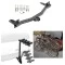 Trailer Hitch w/ 4 Bike Rack For 18-23 Chevy Traverse 24-25 Limited 18-24 Buick Enclave Approved for Recreational & Offroad Use Carrier for Adult Woman or Child Bicycles Foldable