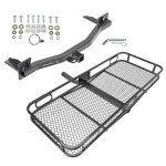 Trailer Tow Hitch For 18-23 Chevy Traverse 24-25 Limited 18-24 Buick Enclave Basket Cargo Carrier Platform w/ Hitch Pin