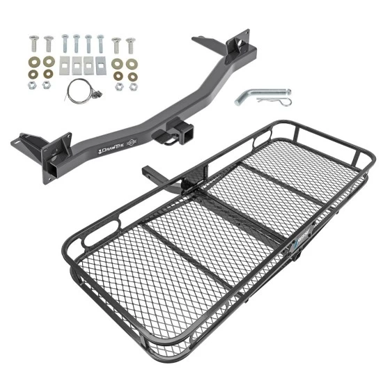 Trailer Tow Hitch For 18-23 Chevy Traverse 24-25 Limited 18-24 Buick Enclave Basket Cargo Carrier Platform w/ Hitch Pin